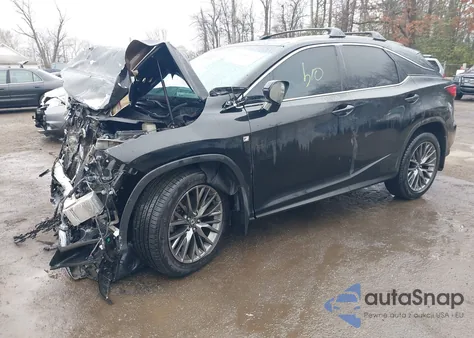 2019 Lexus Rx 350 F Sport z USA, uszkodzony, nr VIN 2T2BZMCA3KC168200